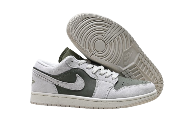 AIR JORDAN LOW KAKI/BLANC