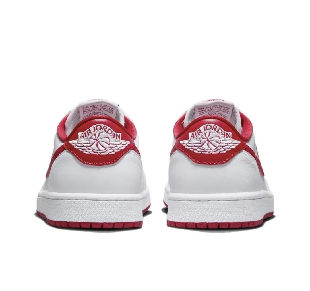 AIR JORDAN LOW BLANC ROUGE