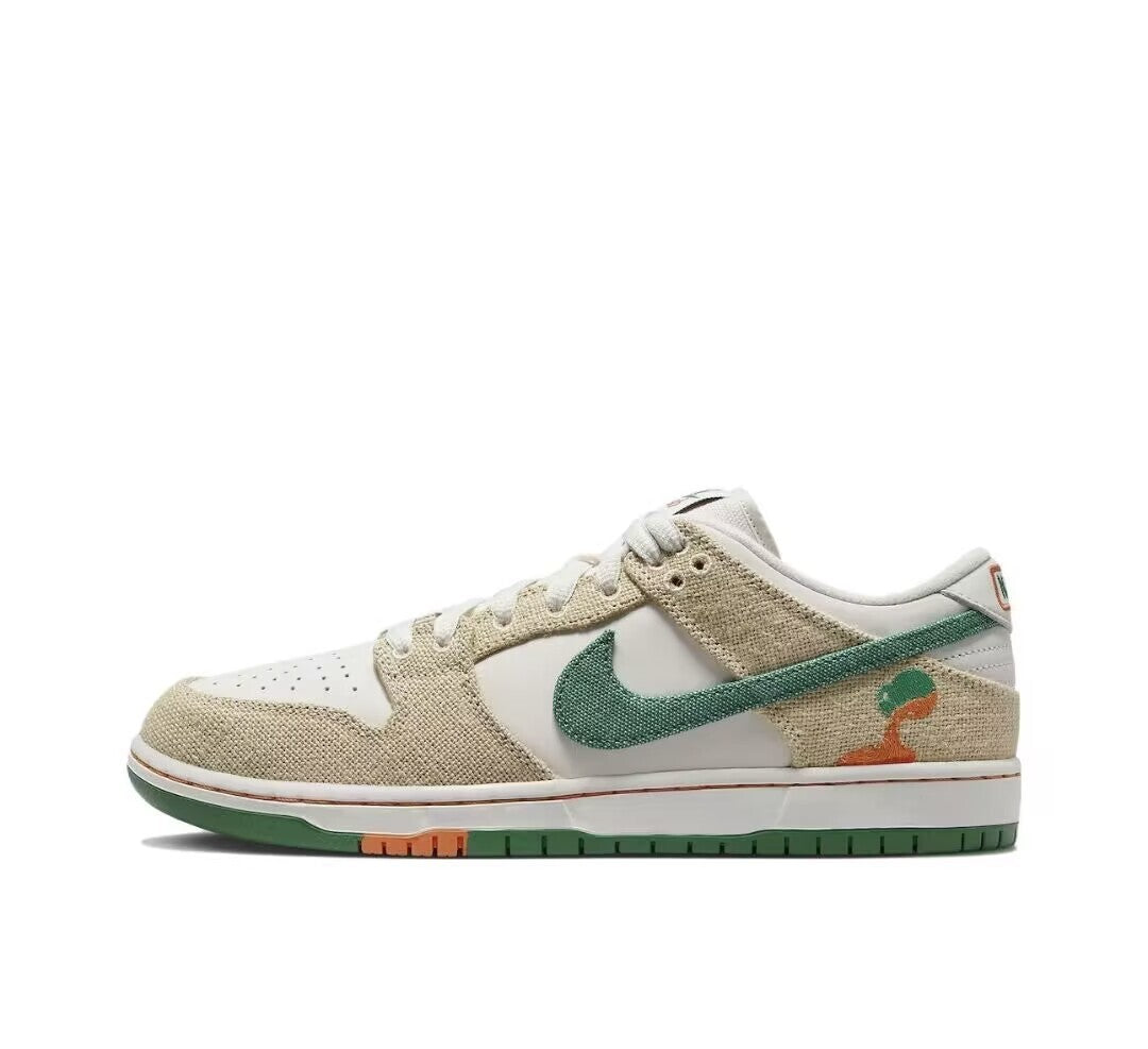 DUNK SB LOW BEIGE VERT