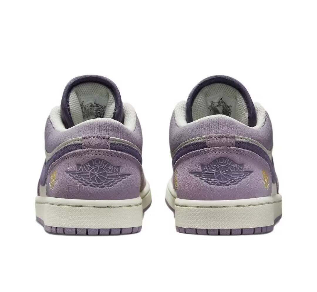 AIR JORDAN LOW VIOLET BLANC