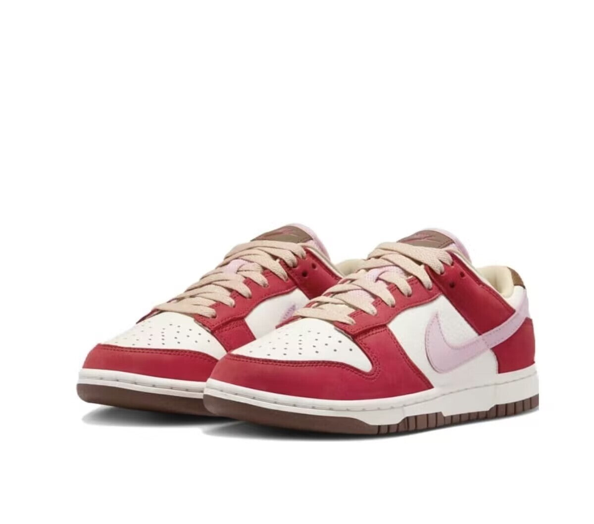 DUNK SB LOW ROUGE ROSE BLANC
