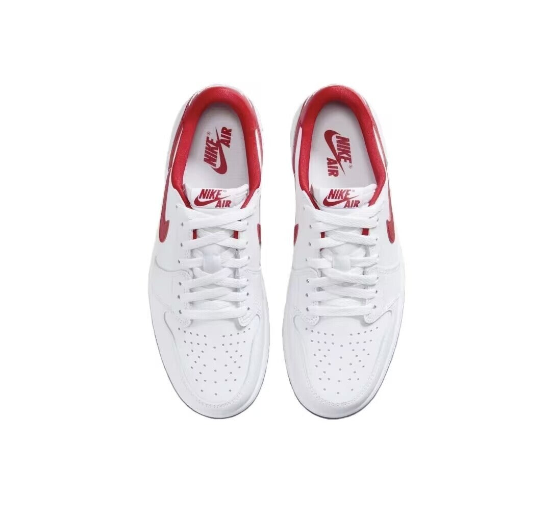 AIR JORDAN LOW BLANC ROUGE