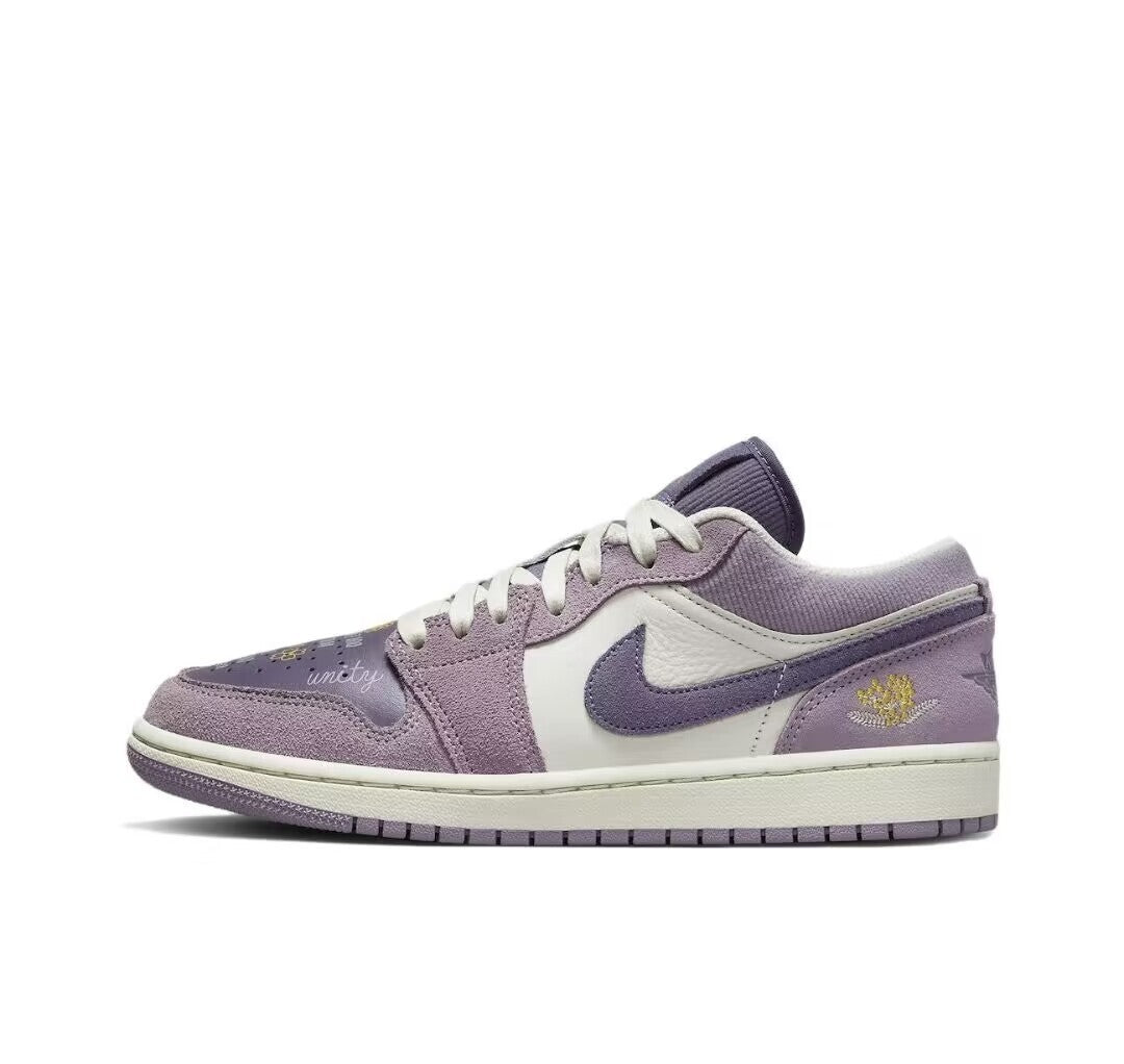 AIR JORDAN LOW VIOLET BLANC