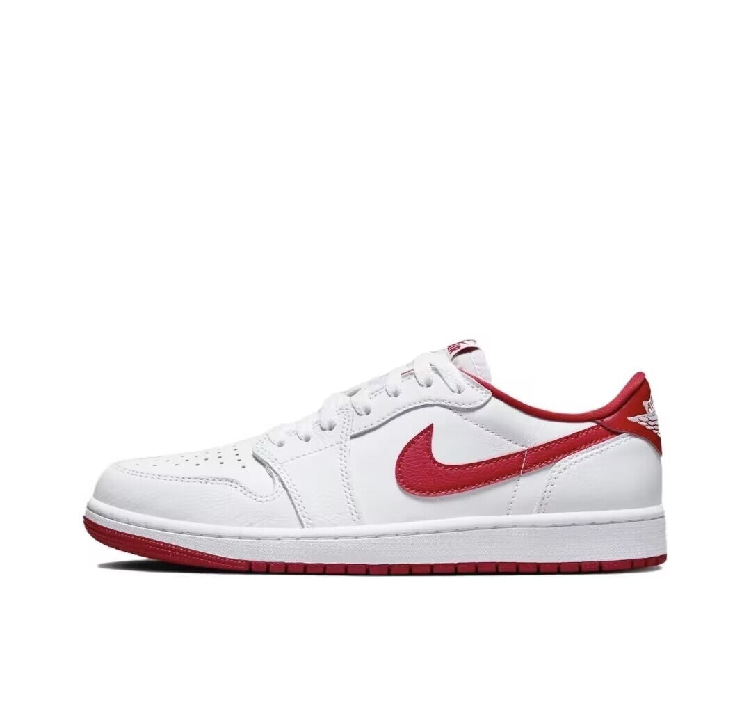 AIR JORDAN LOW BLANC ROUGE